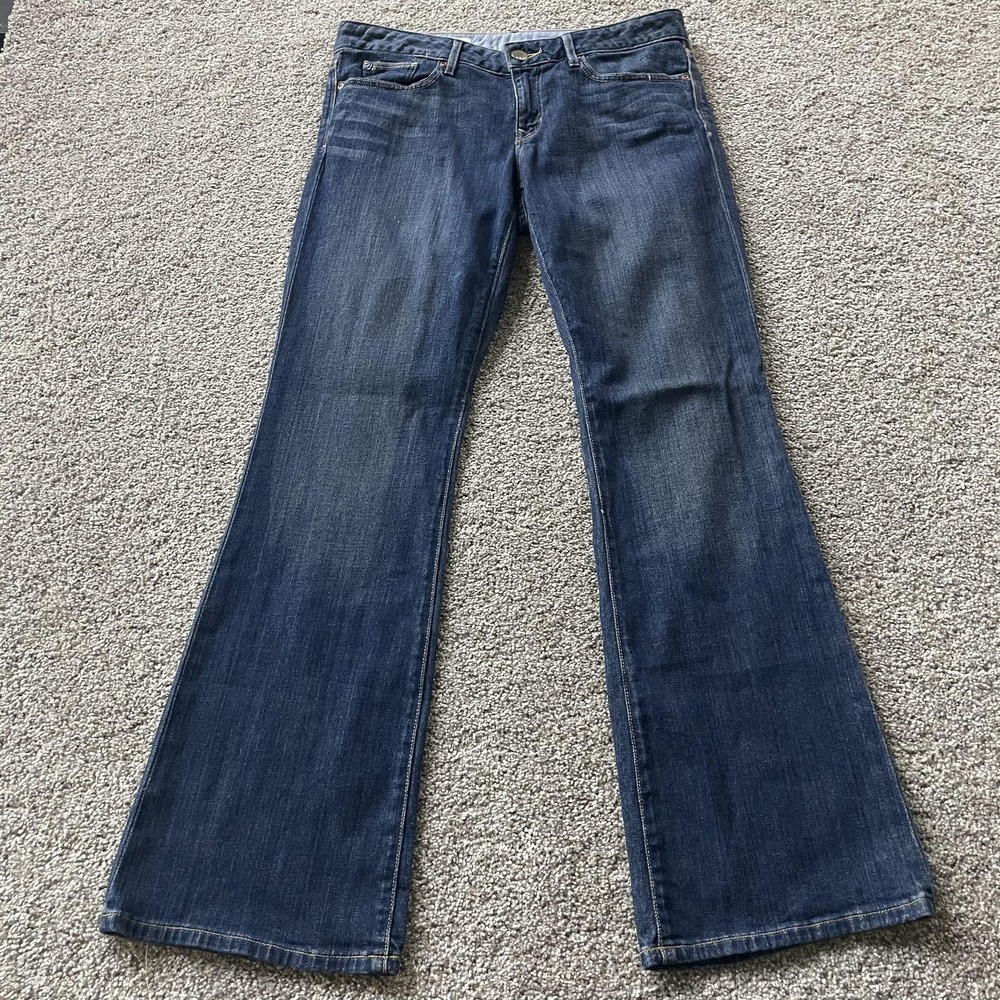Gap 1969 Curvy Bootcut Jeans Womens 6 28 Mid Rise Med Wash Blue Denim Pants
